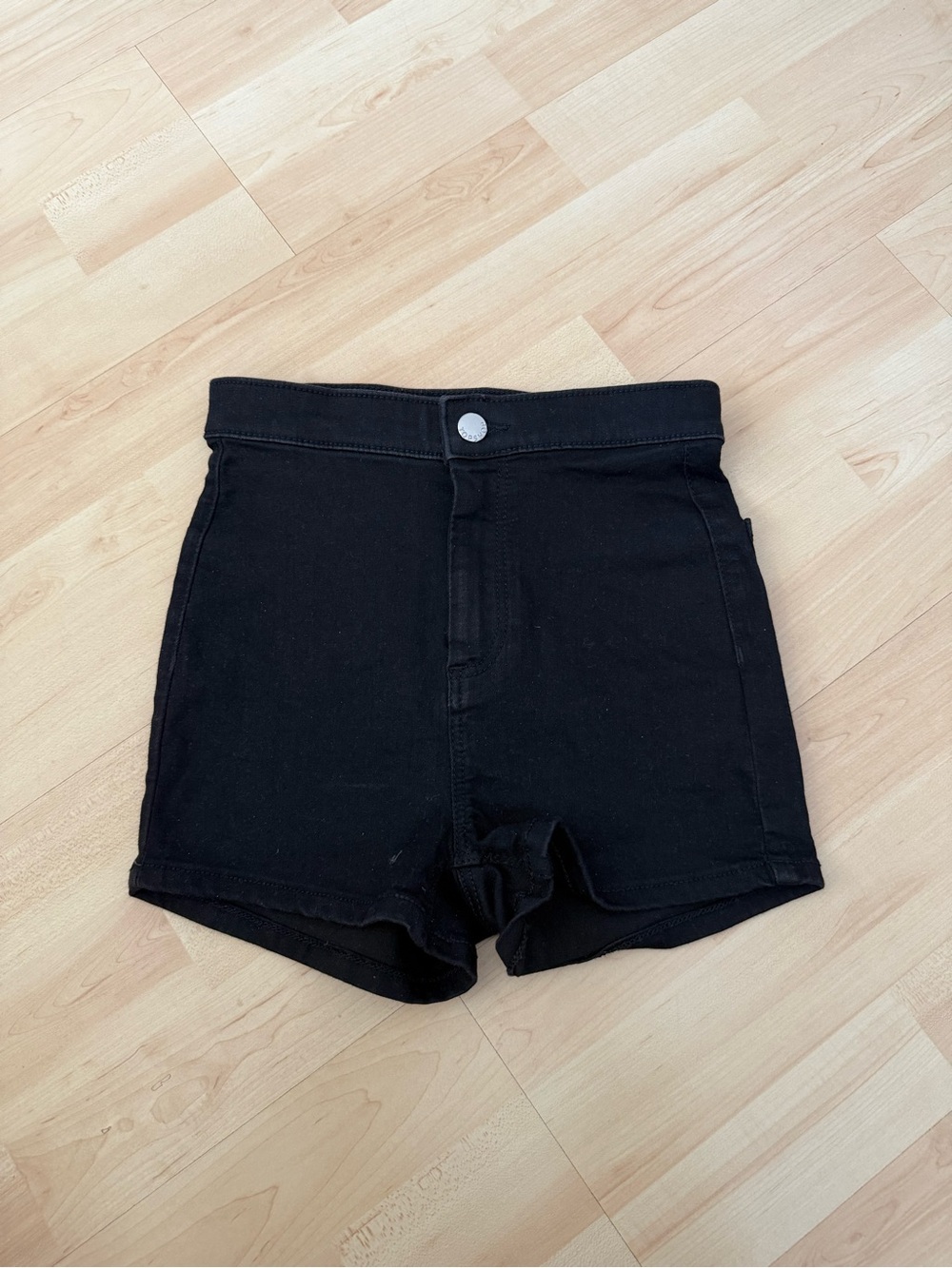 Topshop Moto Joni Short black shorts